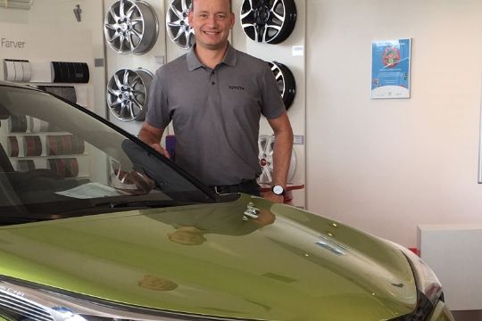 Begr�nset antal af ny Toyota