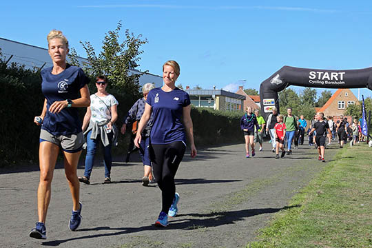 Har indsamlet 100.000 kr. f�r stafetl�b