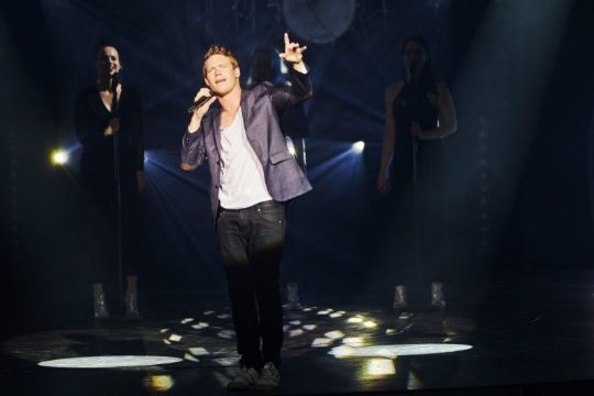 Joakim Tranberg optr�der til Efter�rsfesten