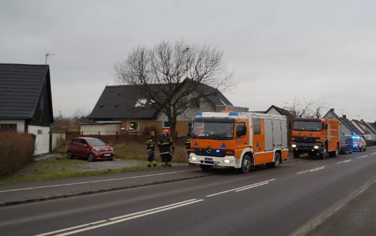 Alarm om brand i hus i Klemensker
