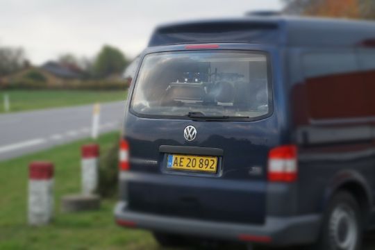 B�der til 13 bilister ved Aakirkeby