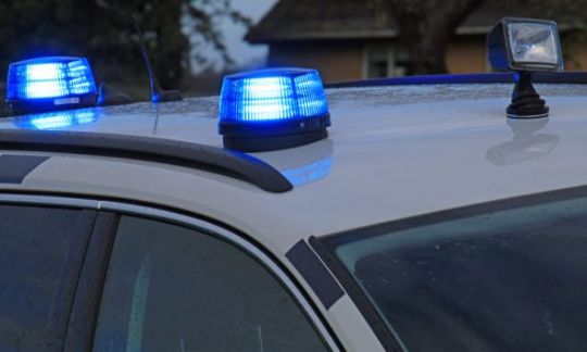 Beruset mand kv�stet ved fald