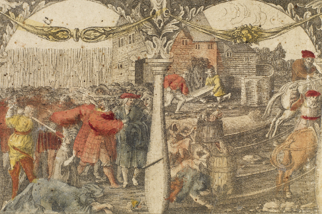 Blodigt slag i november 1520