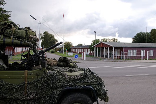 Soldat stjal patroner fra Almeg�rds Kaserne