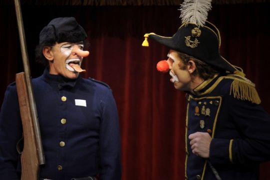 Finurligt mimeteater g�ster R�nne