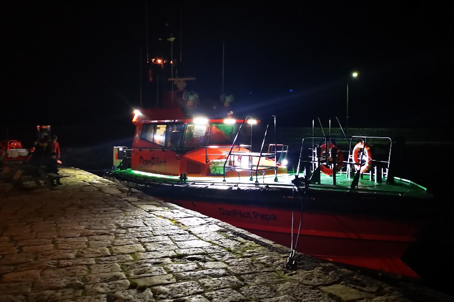 Ny milj�rigtig lodsb�d ankommet til Allinge