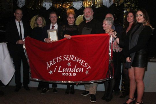 H�der til delejet bornholmsk travhest