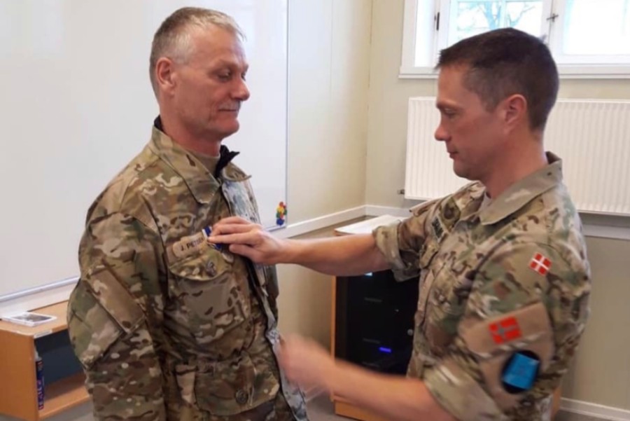 Konstabel tildelt NATOs h�jeste udm�rkelse