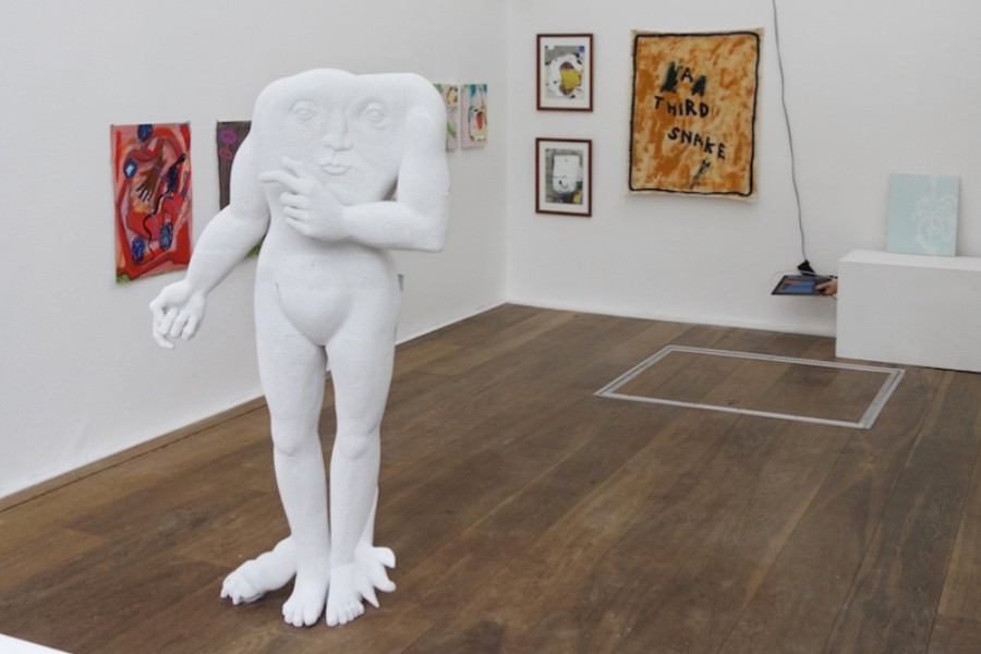 S�rudstilling i Oluf H�sts Sommeratelier