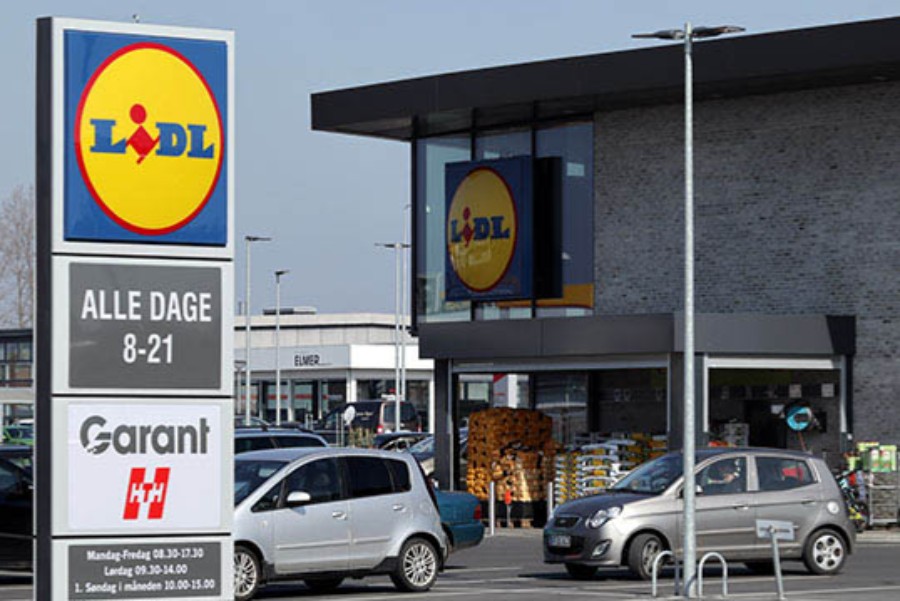 Beskidt i frysere i Lidl i R�nne