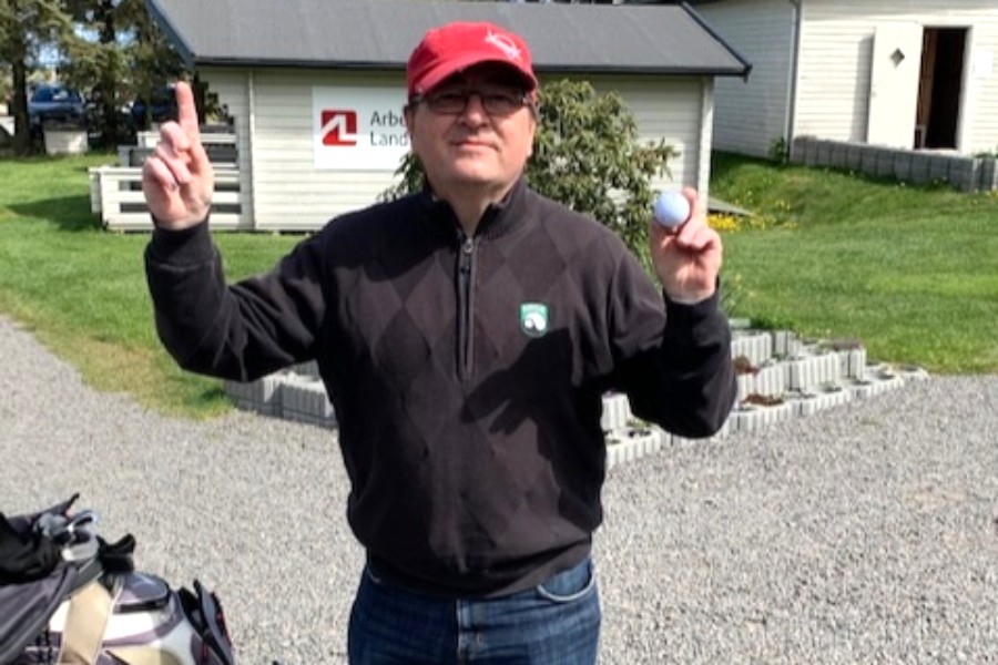 Hole in one p� Nordbornholm
