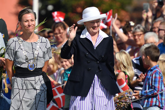 Hele Danmarks Dronning fylder 80