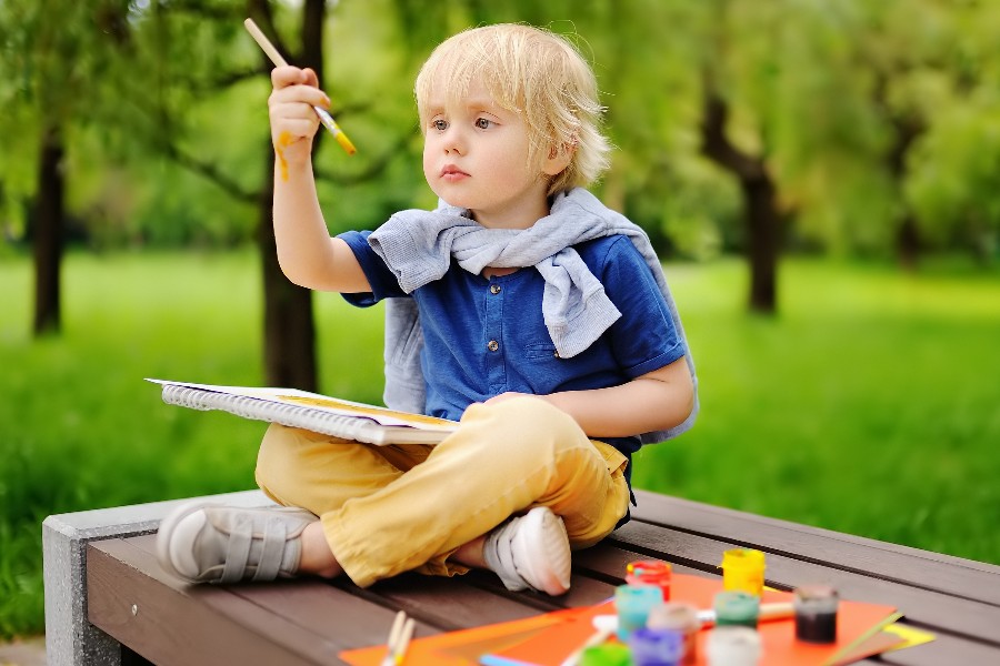 Billedskole i sommerferien