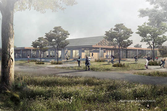 Arkitekter viser forslag til b�rnehus