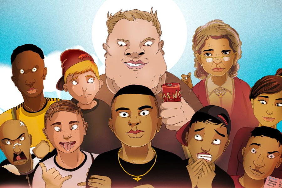 Premiere p� dansk tegnefilm i R�nne Bio