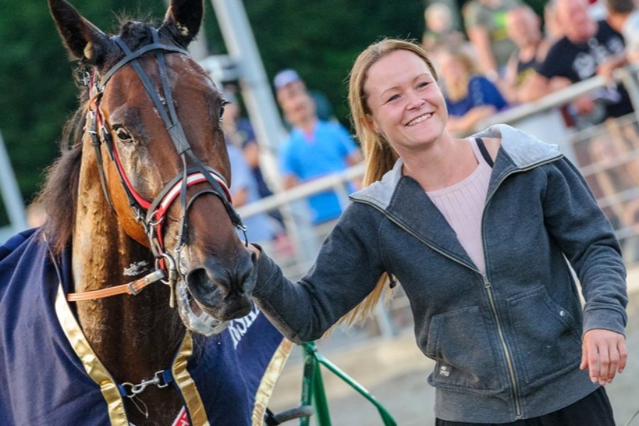 Ung bornholmers st�rste opgave i en sulky