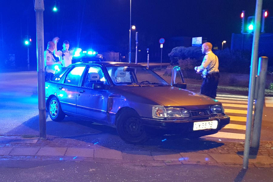 Beruset flugtbilist fik inddraget sit k�rekort