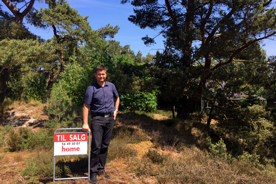 Boligmarkedet st�vsuget for huse