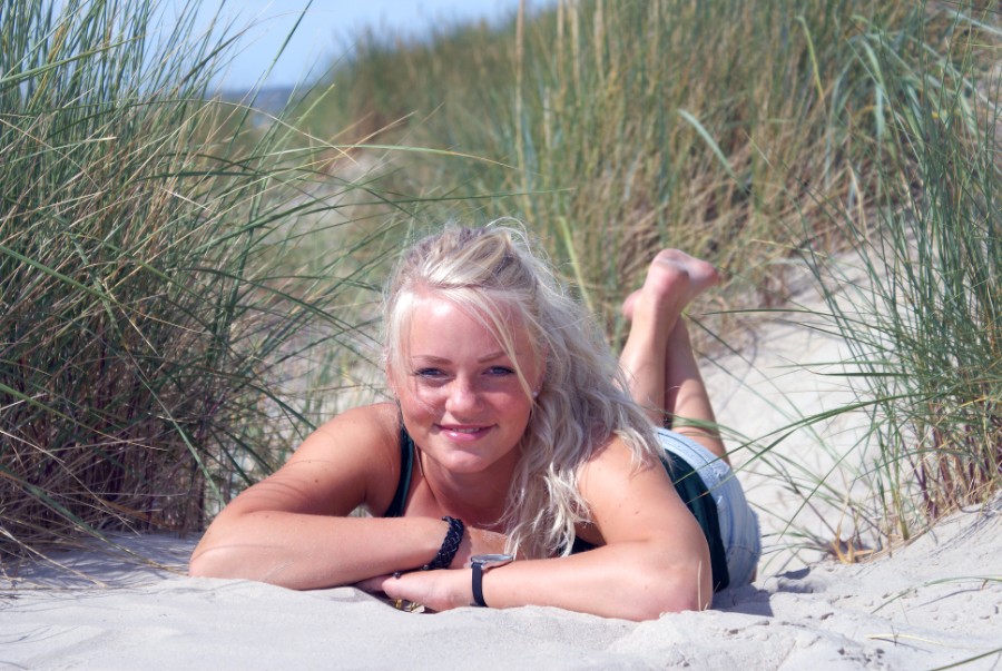 Pas godt p� klitterne