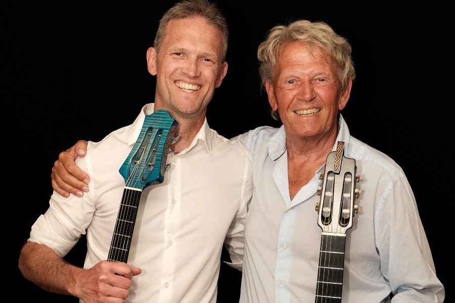 Mikael og Tobias Neumann i Svaneke