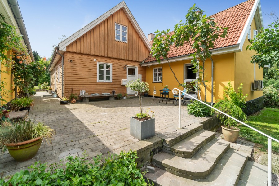 Villa ved skoven n�r Vestermarie