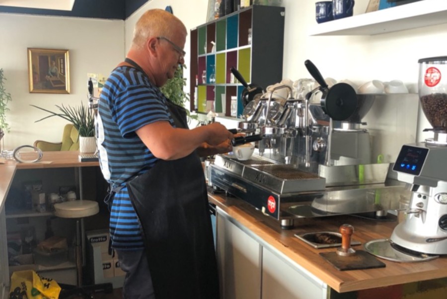 Forrygende sommer for caf� i Nex�