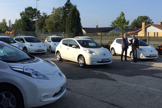 Kommunen leaser 41 nye personbiler