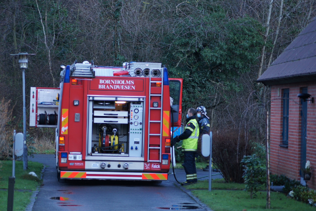 Mindre naturbrand i R�nne