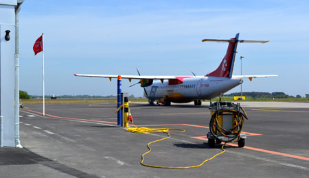 Stor nedgang i lufthavnen