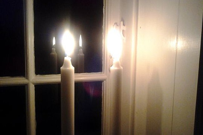 Allinge ramt af str�msvigt