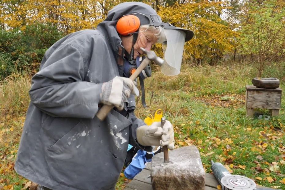 Stenhuggere f�r penge til str�m