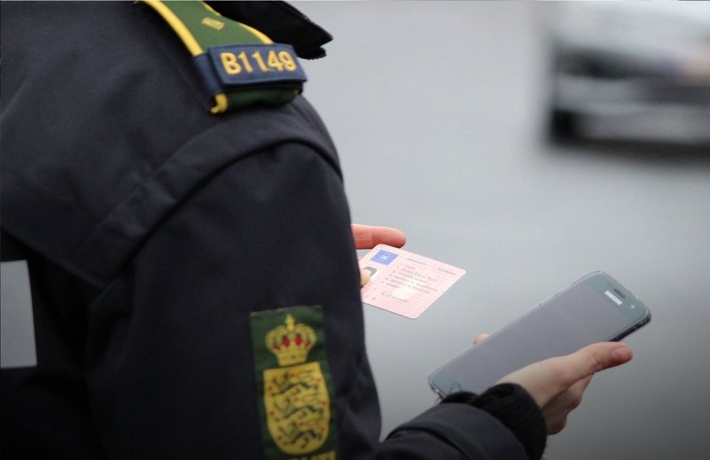 Seks bilister fik klip i k�rekortet