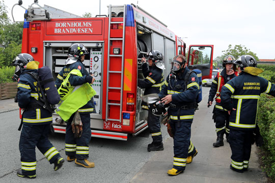 Mand satte med vilje ild til swimmingpool