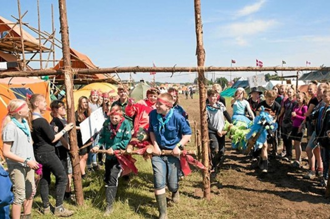 Bornholm loren ved spejderes landslejr 2026