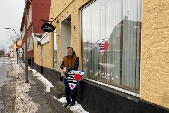 Centralt butikslokale i R�nne solgt