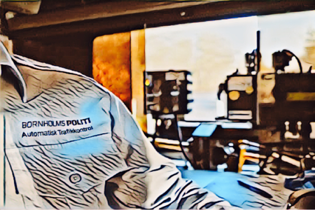 To bilister i R�nne fik fartb�de