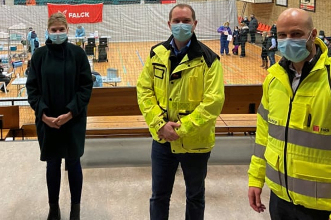 Falck fordobler testkapacitet