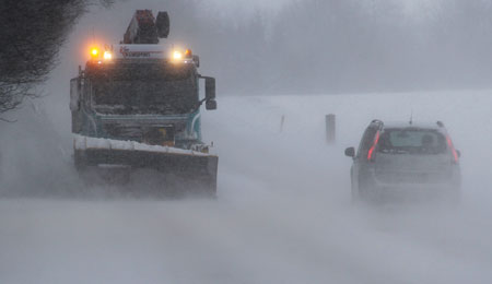 DMI venter snefygning et d�gn frem