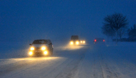 Op til 18 cm sne i denne uge