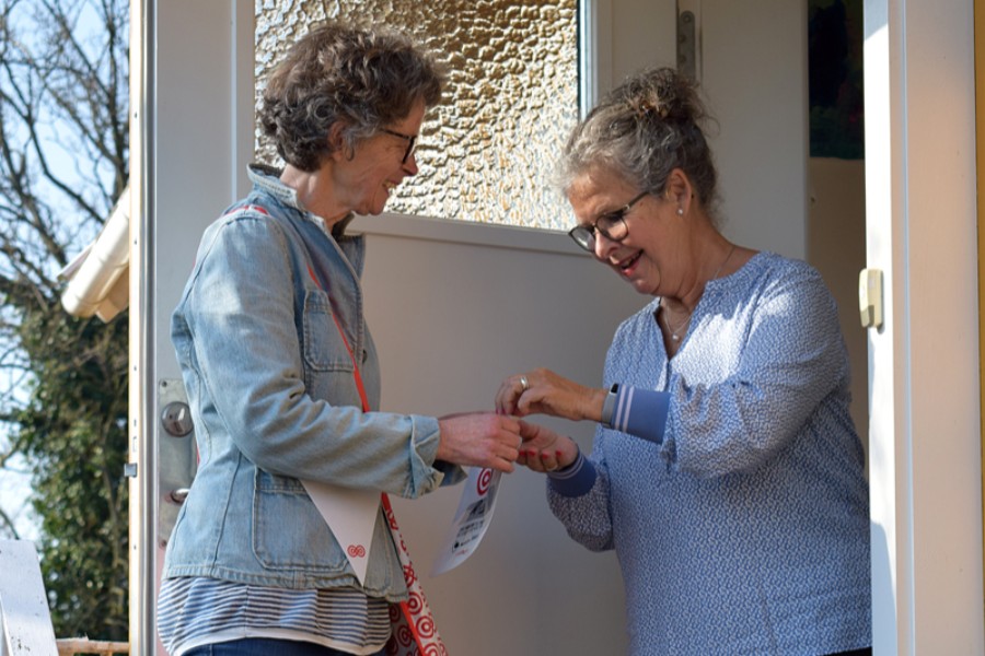 Coronasikker indsamling