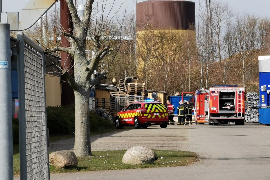 Mindre brand hos Ole Almeborg A/S