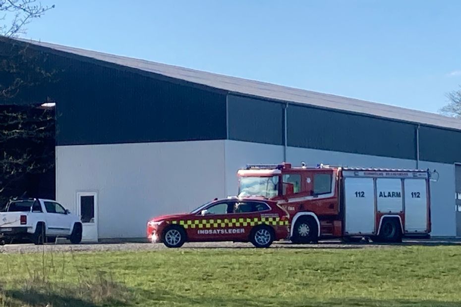 R�g fra halmfyr udl�ste alarm