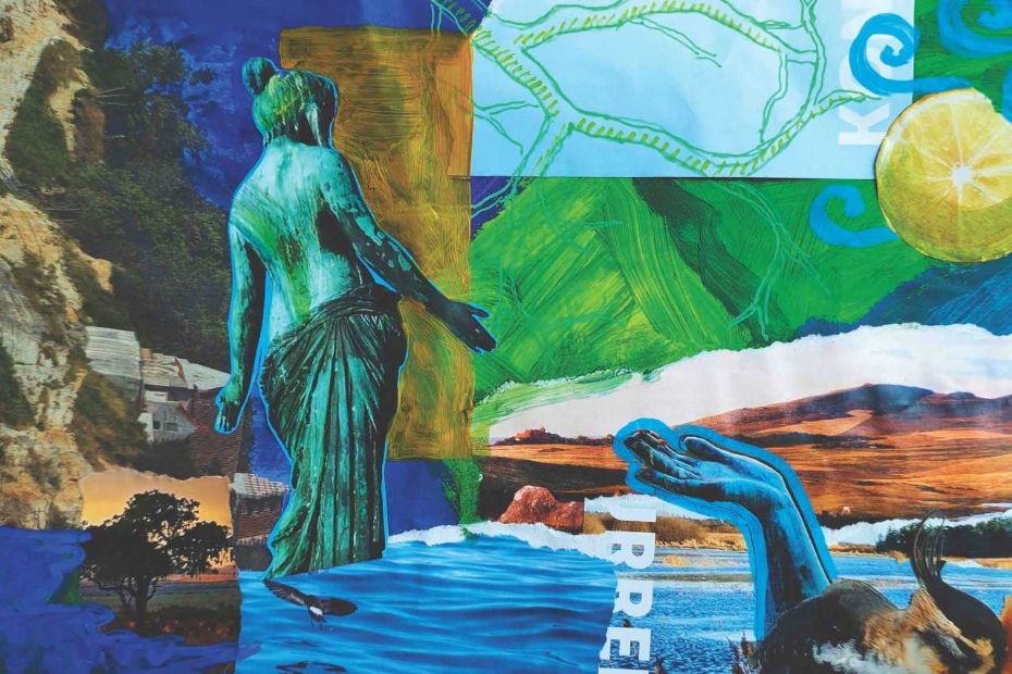 Billedskolen udstiller p� R�nne Bibliotek