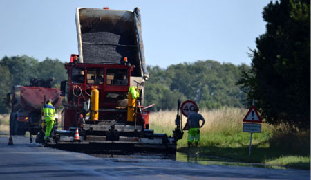 Asfalt blev dyrere end budgetteret