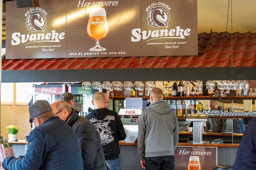 Kun lille nedgang for Cafe Travbanen