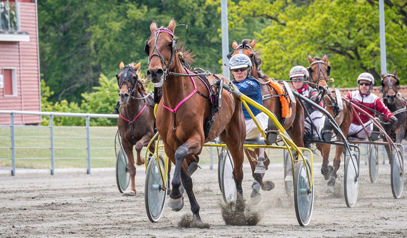Tidlig start p� travbanen i dag
