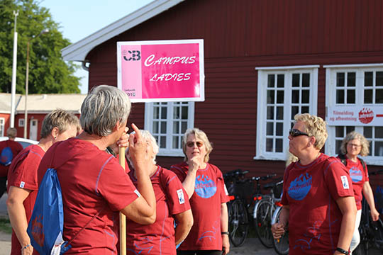 Antallet af deltagere i Ladywalk halveret