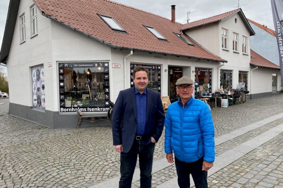 Markant ejendom p� Aakirkeby Torv solgt