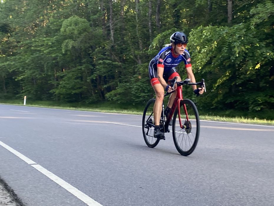 Hurtig enkeltstart p� landevejen