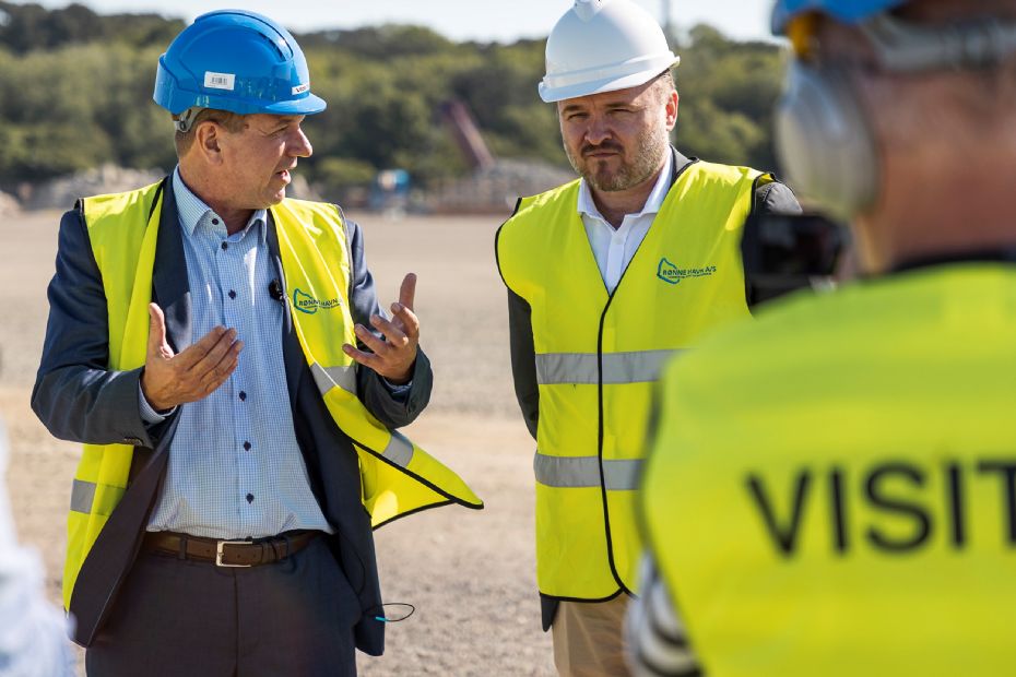 Minister: R�nne Havn har v�ret fremsynet